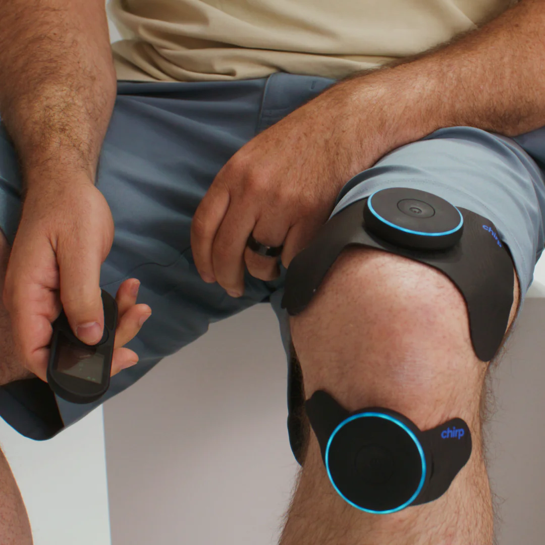 Chirp Halo Knee Bundle | Wireless Muscle Stim 8 Chirp Halo Knee Bundle | Wireless Muscle Stim
